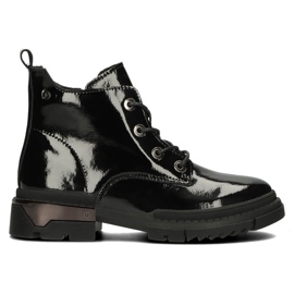 Botas Cálidas Lacadas Filippo DBT4173 BK negro