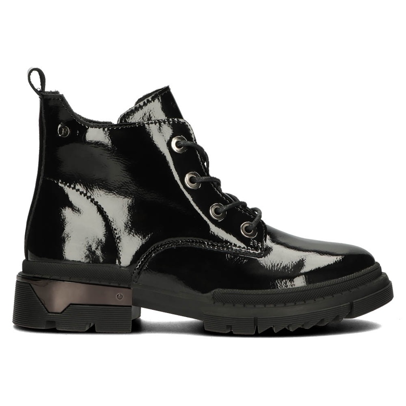 Botas Cálidas Lacadas Filippo DBT4173 BK negro