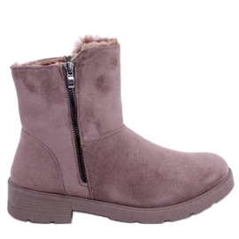 PA1 Botas planas Kallen Khaki gris