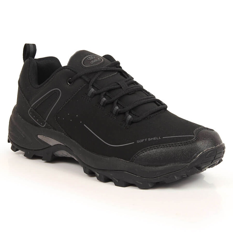 Zapatillas deportivas atletico impermeables de trekking para hombre negro