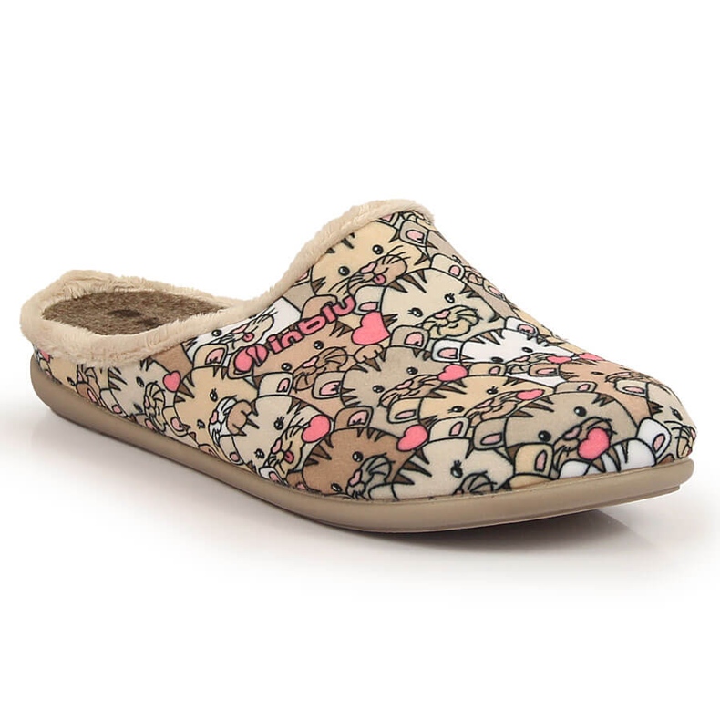 Pantuflas de mujer con inserto extraíble multicolor Inblu
