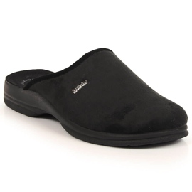 Pantuflas hombre cómodas Inblu negras negro