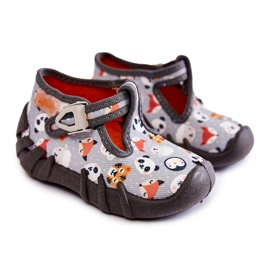 BEFADO S.A. Zapatos Pantuflas Befado Animales 110P460 Gris