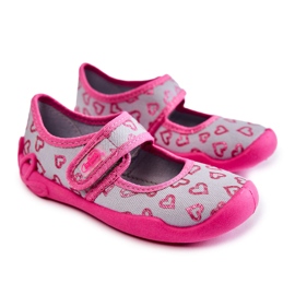 BEFADO S.A. Bailarinas Infantiles Corazón Befado 123X070 Gris-Rosa rosado