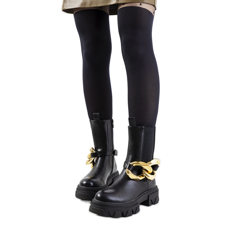 Botas Croydon negras negro