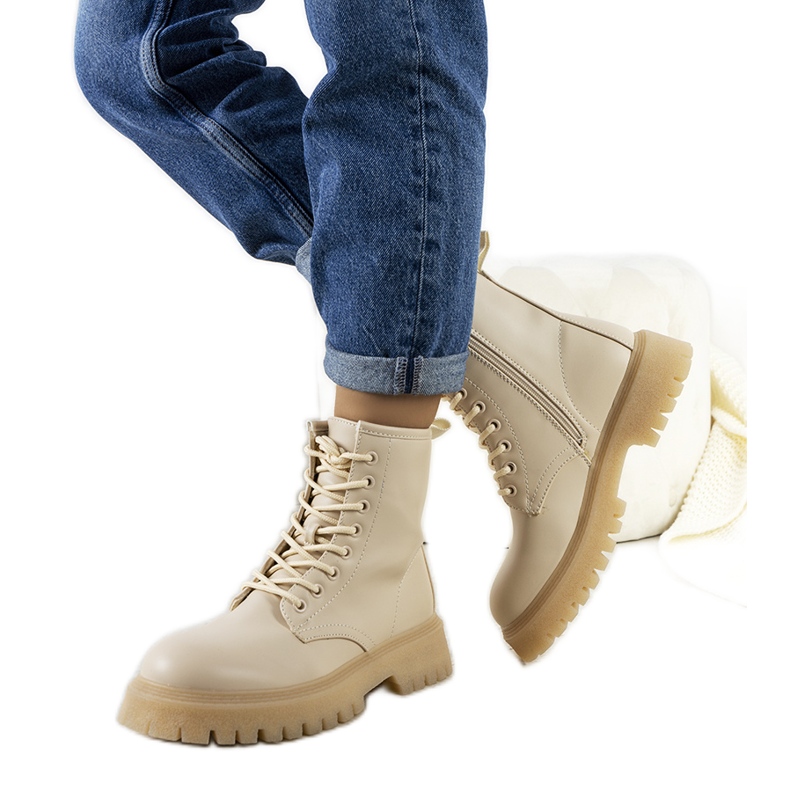 PA1 Botas de montaña mujer Tamila beige