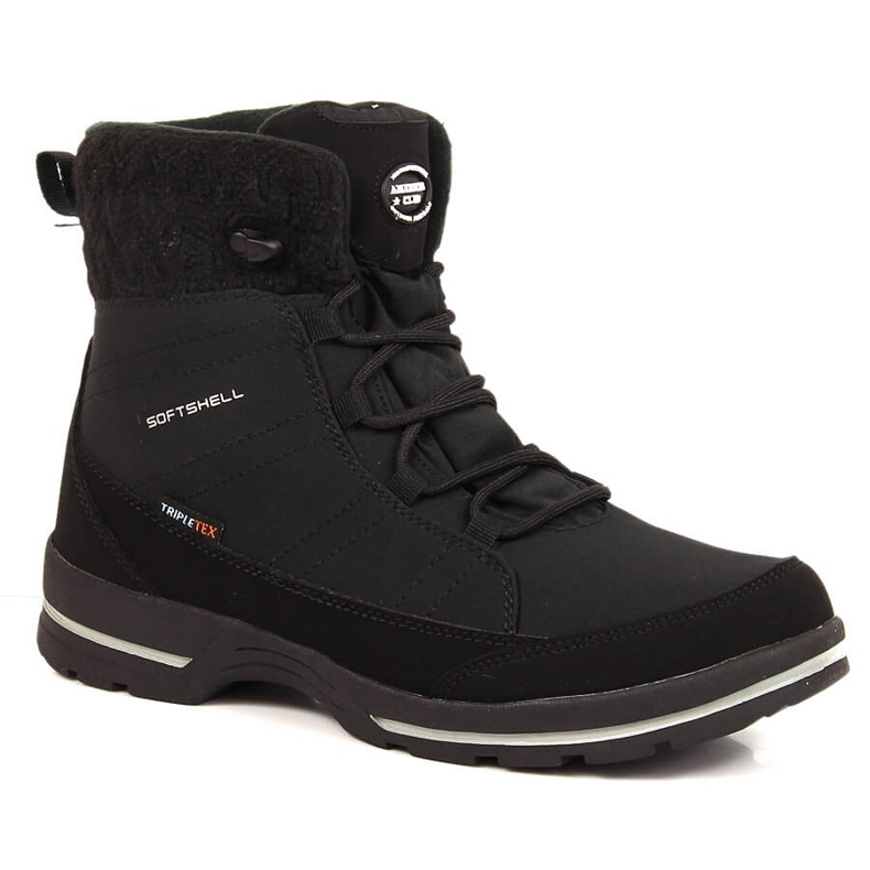 Botas de nieve de trekking impermeables American Club negro