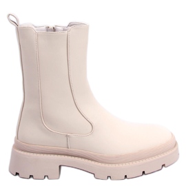 BM Botines Chelsea Carmit Beige