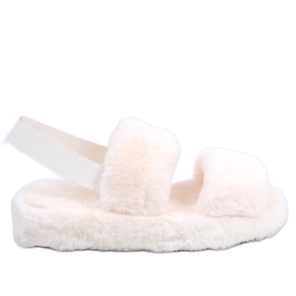 BM Chanclas Mujer Candice Beige