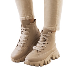 BM Botas de montaña de mujer Nurbi marrones beige marrón