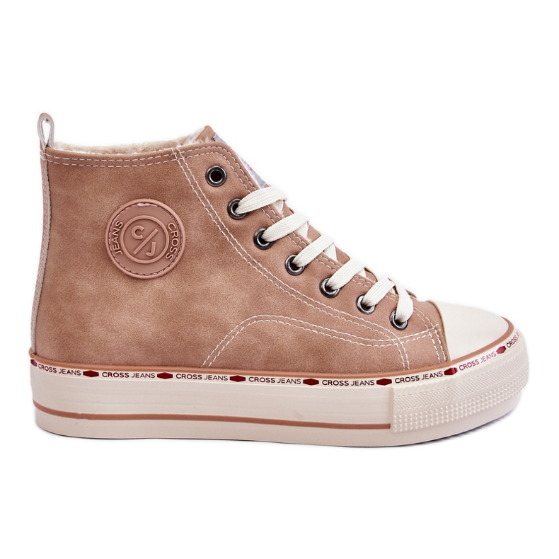 High Cross Jeans Mujer KK2R4045C Beige Zapatillas