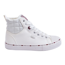 Zapatillas Altas Mujer Cross Jeans KK2R4060C Blanco Zapatillas Altas Mujer Cross Jeans KK2R4060C Blanco