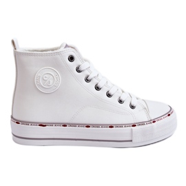 Zapatillas Altas Mujer Cross Jeans KK2R4044C Blanco Zapatillas Altas Mujer Cross Jeans KK2R4044C Blanco