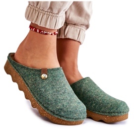 Zapatillas Domésticas Profiláctica Inblu DK-08-007 Verde