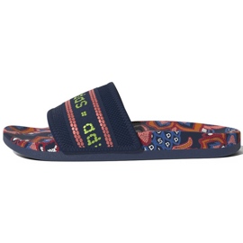 Zapatillas Adidas Adilette Comfort Mujer GV7086 azul marino multicolor