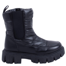 PA1 Botas de nieve con aislamiento Milan Black negro