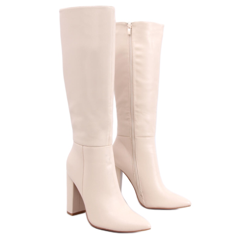 BM Tacones altos clásicos Tiffany Beige