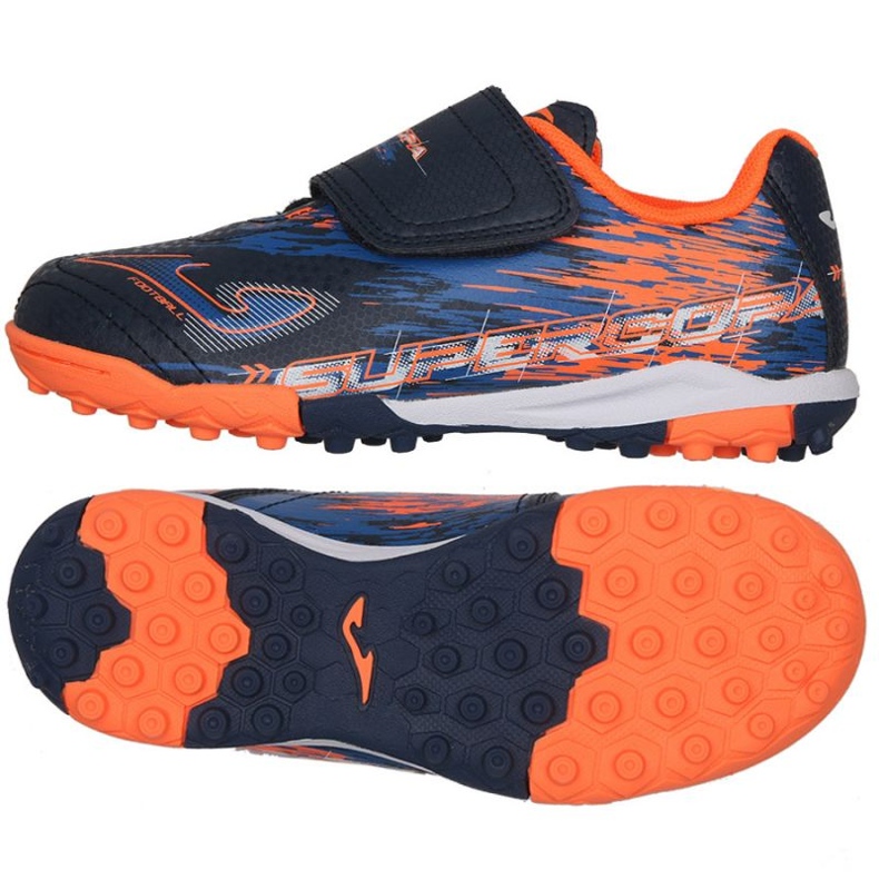 Botas de fútbol Joma Super Copa 2004 Tf Jr SCJW2203TFV multicolor azul Botas de fútbol Joma Super Copa 2004 Tf Jr SCJW2203TFV multicolor azul