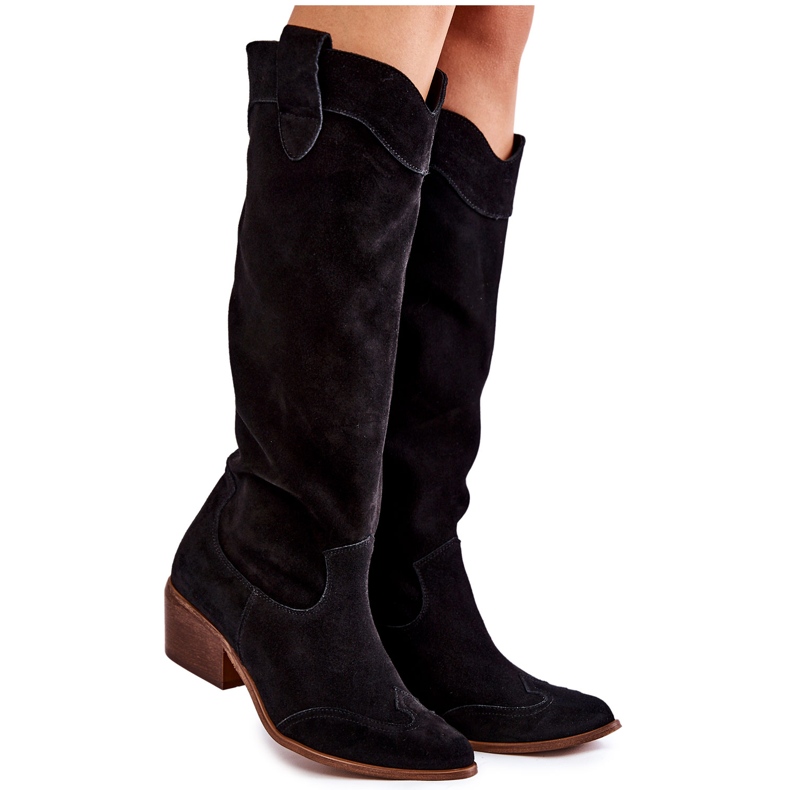 Botas Mujer Tacón Alto Lewski Shoes 3235 Negro