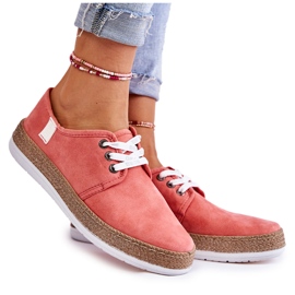 Sneakers Mujer Memory Foam System Big Star KK276006 Coral rojo