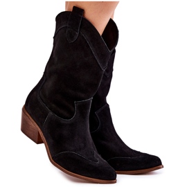 Botas Ante Botas Vaqueras Lewski Shoes 3198 Negro Botas Ante Botas Vaqueras Lewski Shoes 3198 Negro