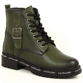 Botas verdes para mujer botas con aislamiento T.Sokolski