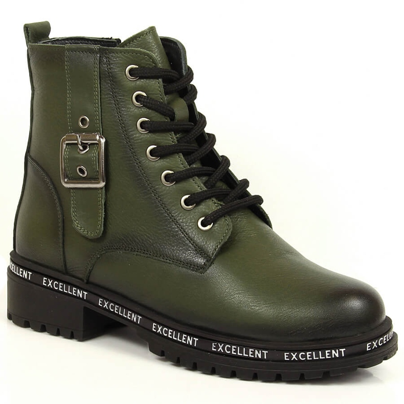 Botas verdes para mujer botas con aislamiento T.Sokolski