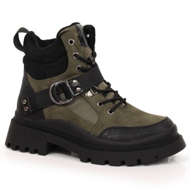 News Botas mujer insuladas caqui NOVEDADES verde