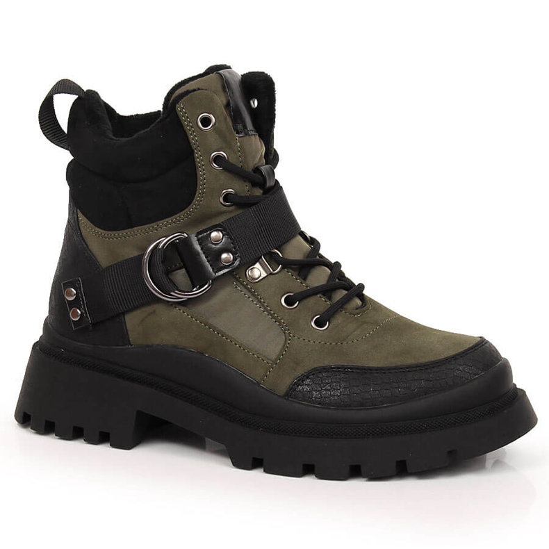 News Botas mujer insuladas caqui NOVEDADES verde
