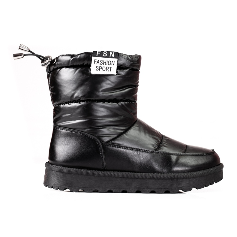 W. Potocki Botas de nieve Potocki para mujer con pala baja negras negro W. Potocki Botas de nieve Potocki para mujer con pala baja negras negro