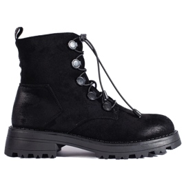Botines mujer ante negro