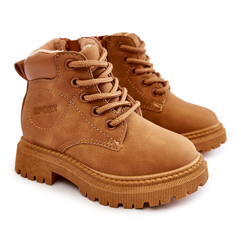 Botas Calientes Infantiles Camel Cheddy marrón Botas Calientes Infantiles Camel Cheddy marrón