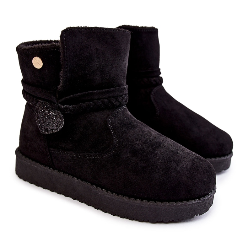 Vinceza Botas de Nieve para Niños Mayo Negro