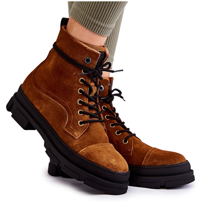 Botas Cálidas Ante Marrón Big Star KK274524