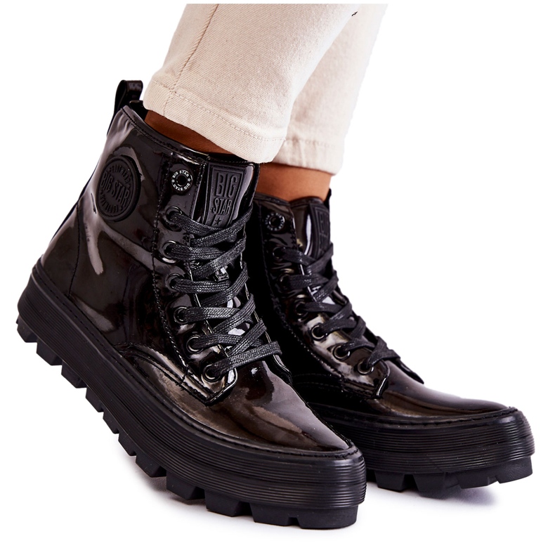 Zapatillas Altas Big Star KK274533 Negro