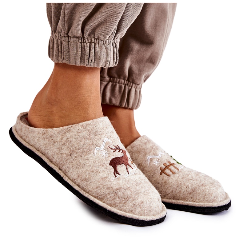 Zapatillas casa Big Star KK276016 Beige
