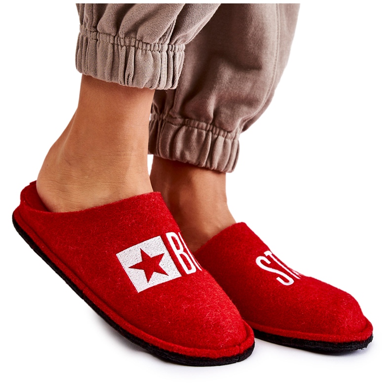 Zapatillas casa Big Star KK276022 Rojo