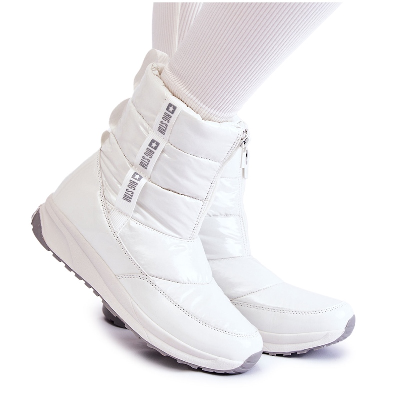 Botas de nieve para mujer Big Star KK274393 Blanco