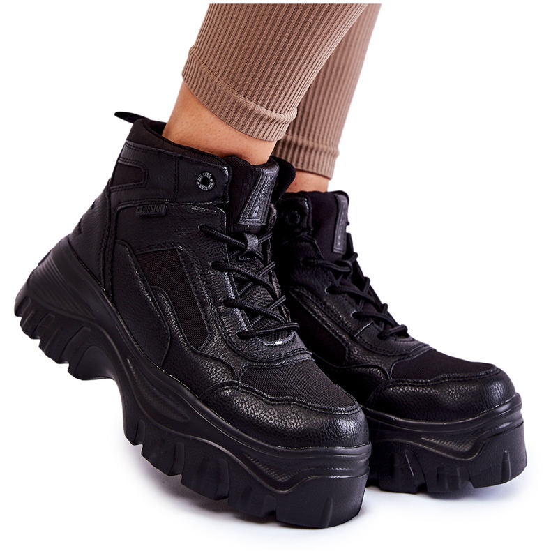 Botas de moda Memory Foam Big Star KK274371 Negro Botas de moda Memory Foam Big Star KK274371 Negro