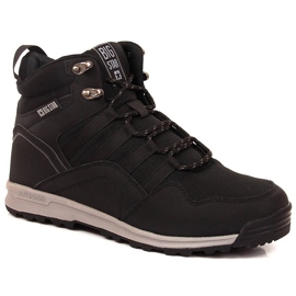 Negro Botas altas con aislamiento para hombre Big Star KK174371