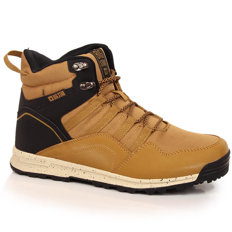 Botas altas aislantes hombre camel Big Star KK174373 marrón Botas altas aislantes hombre camel Big Star KK174373 marrón