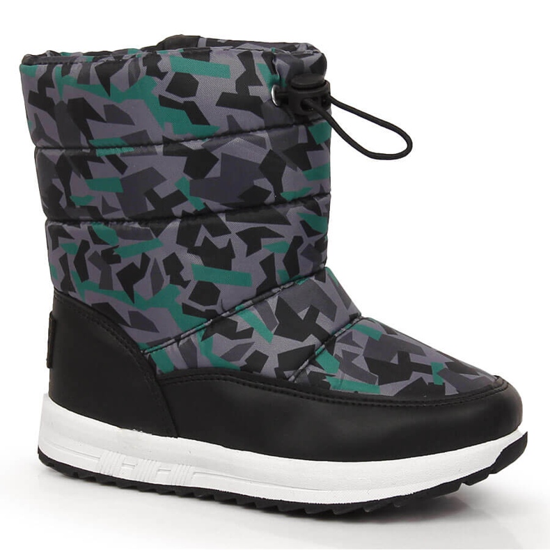 Botas de nieve para niños con cremallera Big Star KK374238 gris