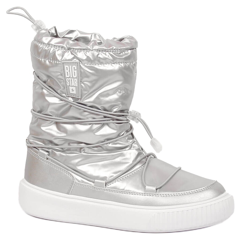 Botas de nieve plateadas metalizadas Big Star KK274195 plata