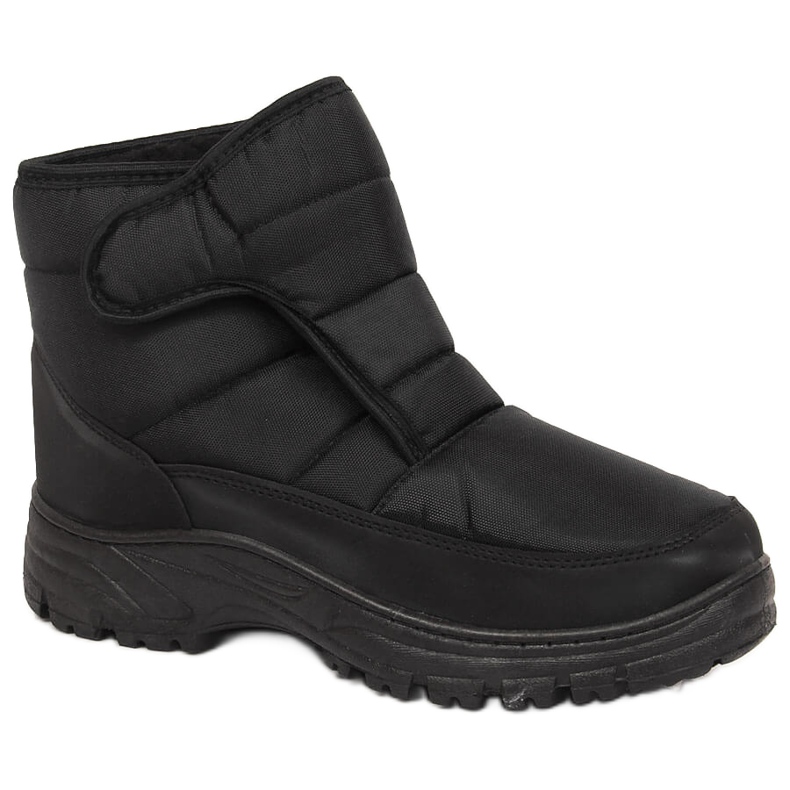 News Botas de nieve para hombre con aislamiento de velcro, negras Novedades negro News Botas de nieve para hombre con aislamiento de velcro, negras Novedades negro
