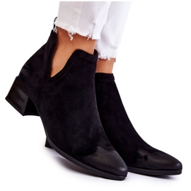 Vinceza Botas Clásicas De Mujer Con Cremallera Negro Ellene