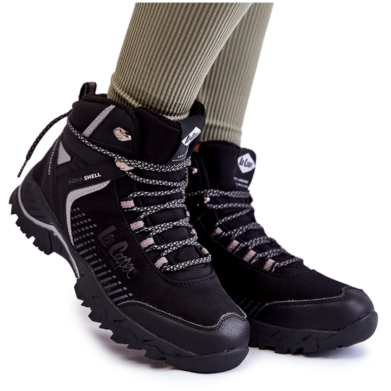 Botas de senderismo con aislamiento para mujer Lee Cooper LCJ-22-01-1427L Negro Botas de senderismo con aislamiento para mujer Lee Cooper LCJ-22-01-1427L Negro