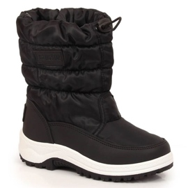 Las botas de nieve se deslizan con aislamiento Big Star Jr INT1790 negro