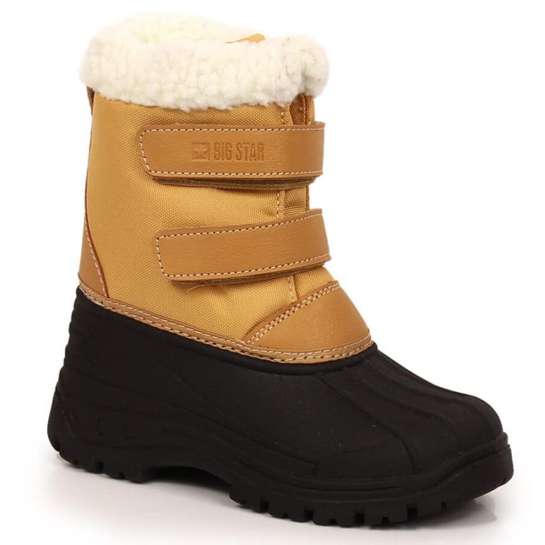 Botas de nieve con velcro y aislamiento Big Star INT1791 marrón Botas de nieve con velcro y aislamiento Big Star INT1791 marrón