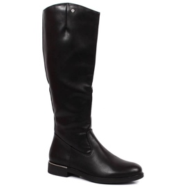 Botines tacón plano con aislamiento Sergio Leone W SK394 negro