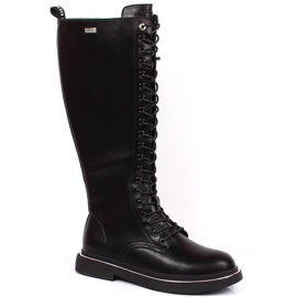 Botines tapizados Goe W INT1770 negro